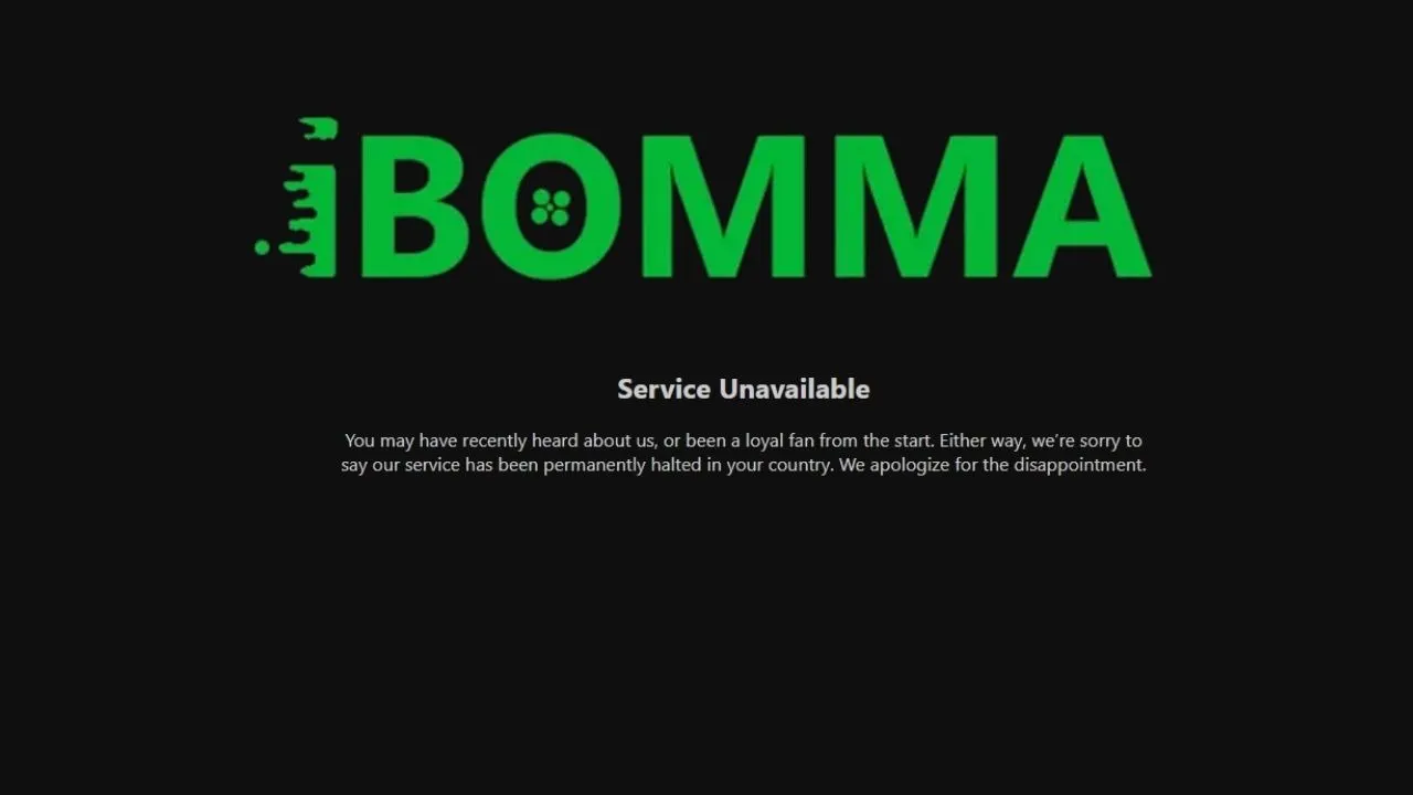 Ibomma Issue
