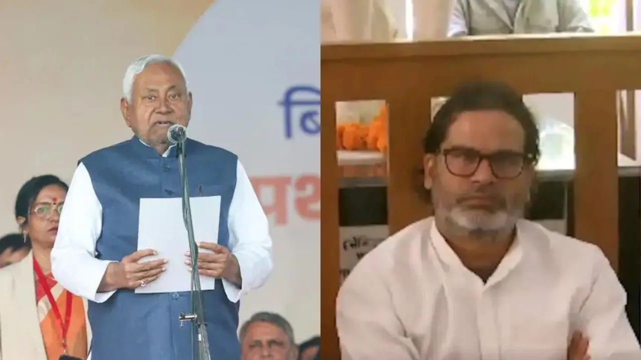 Prashant Kishor Holds 'Maun Vrat' As Nitish Kumar Returns As Chief Minister