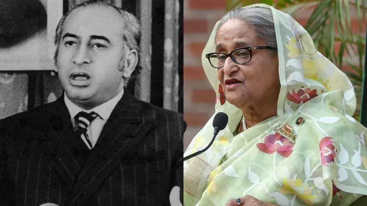 sheik hasina and zulfikar ali bhutto