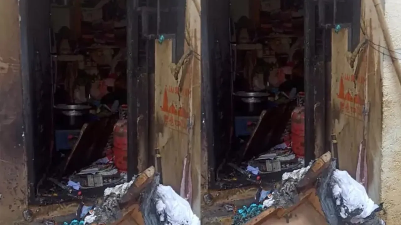 A woman died after gas cylinder explosion in hyderabad