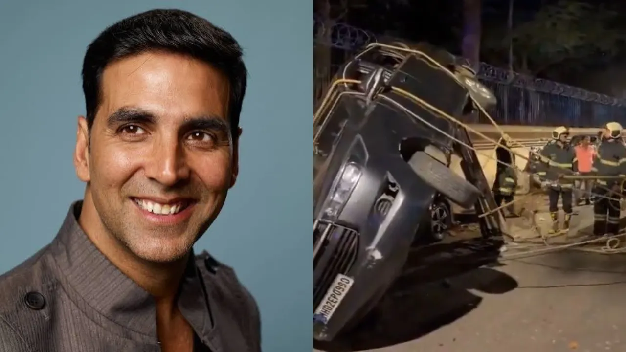 Akshay Kumar's security vehicle involved in Mumbai accident