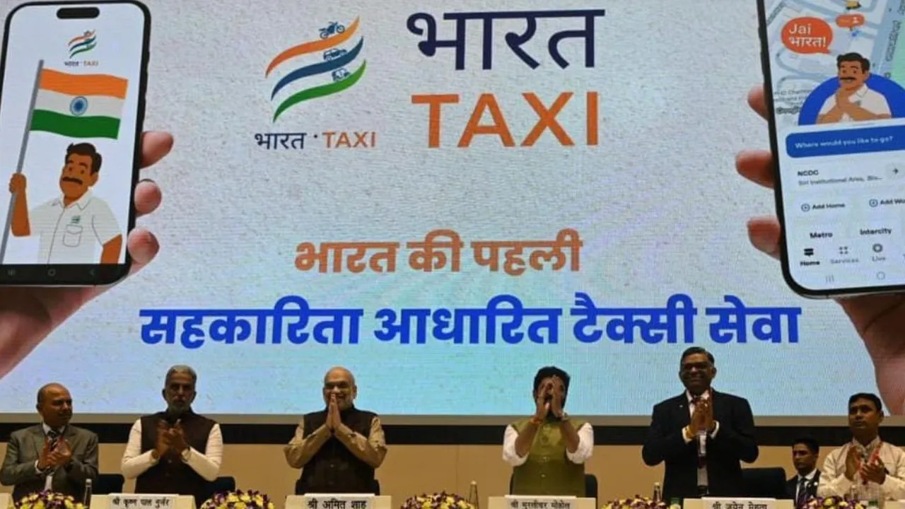 Union Minister Amit Shah launches Bharat Taxi