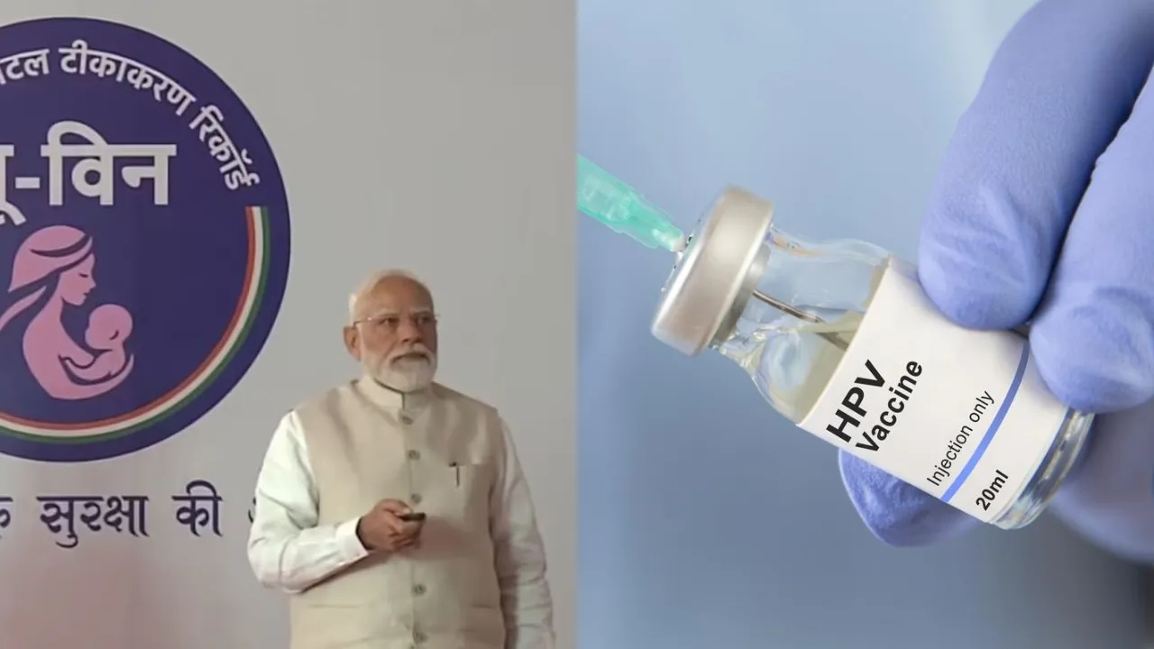 PM Modi launches nationwide HPV vaccination drive