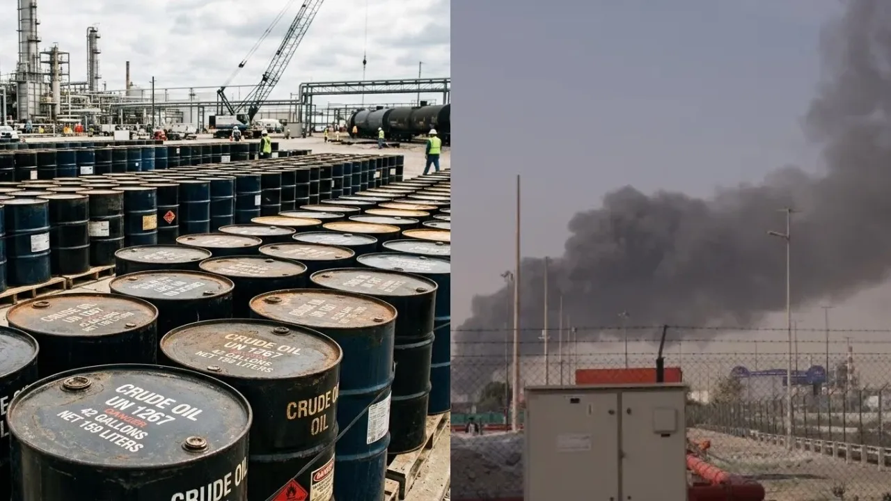 Crude oil prices spike amid US-Iran war