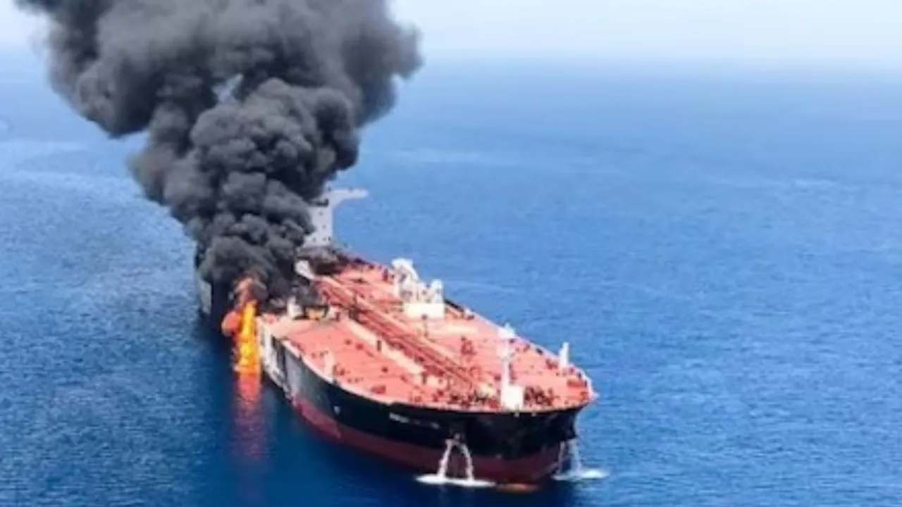Indian-crewed tanker hit off Oman coast amid fresh Israel-Iran strikes, 4 injured