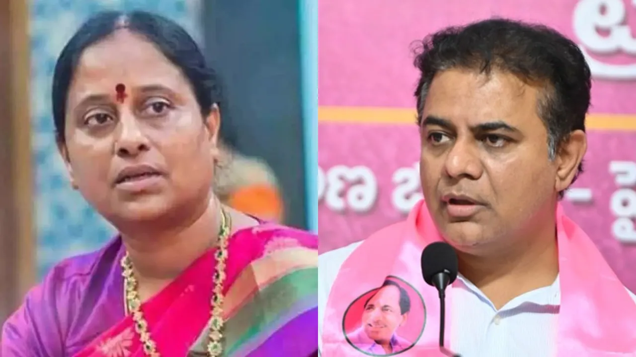 KTR and Surekha 2