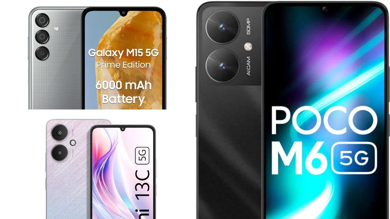 Under Rs 10,000 5g Smartphones