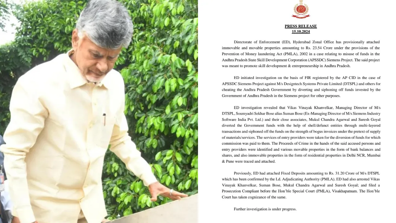 Chandrababu ED Case