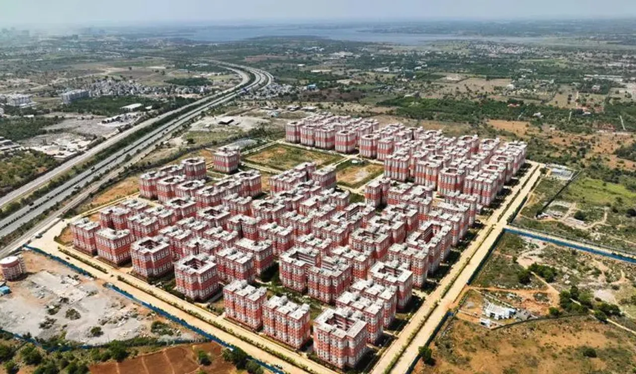 కొల్లూరులో కేసీఆర్‌ నగర్‌ ప్రారంభం
