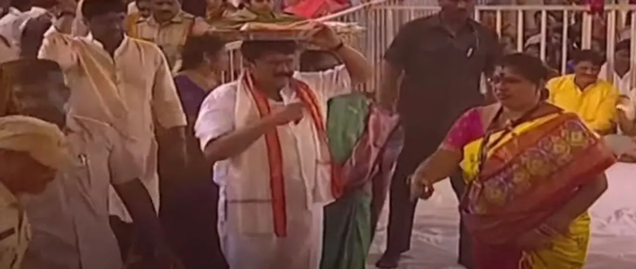 బల్కంపేట ఎల్లమ్మ కల్యాణోత్సవంలో అపశృతి