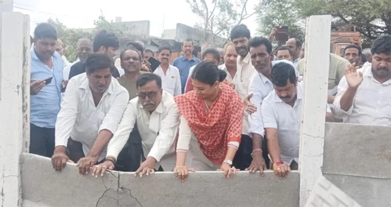 మరో భూ వివాదంలో తుల్జా భవానీరెడ్డి