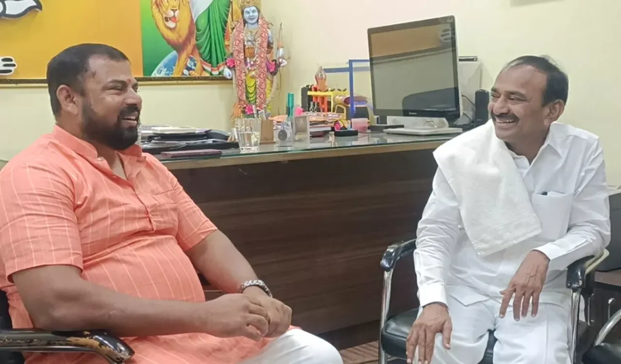Etela Rajender Meets Rajasingh : రాజాసింగ్‌తో ఈటల భేటీ..