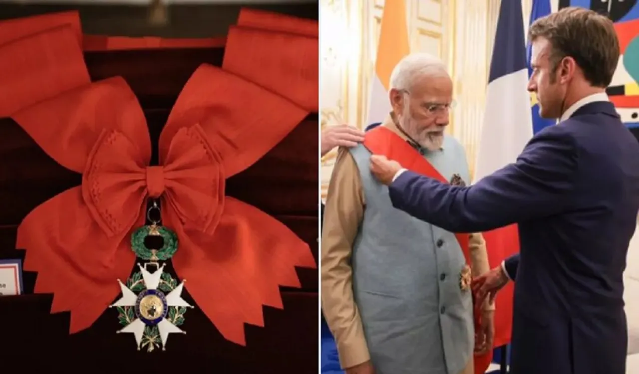 ఫ్రాన్స్ అత్యున్నత పౌర గౌరవాన్ని అందుకున్న తొలి భారత ప్రధాని మోడీయే..!!