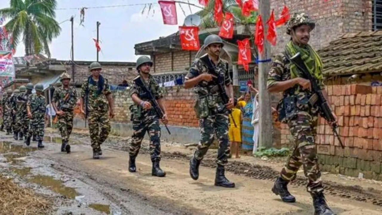 భారీ భద్రతా ఏర్పాట్ల మధ్య వెస్ట్ బెంగాల్లో ప్రారంభమైన ఓటింగ్..!!