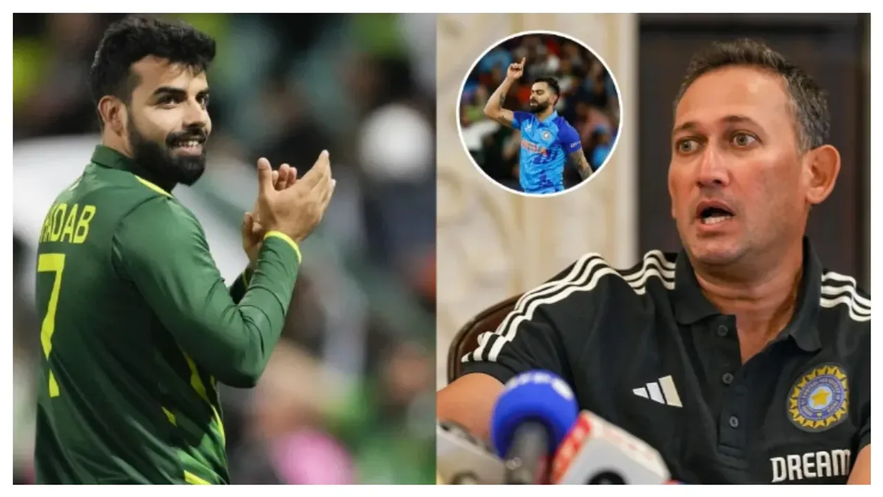 Shadab Khan: అగార్కర్‌కు పాక్‌ ప్లేయర్‌ కౌంటర్