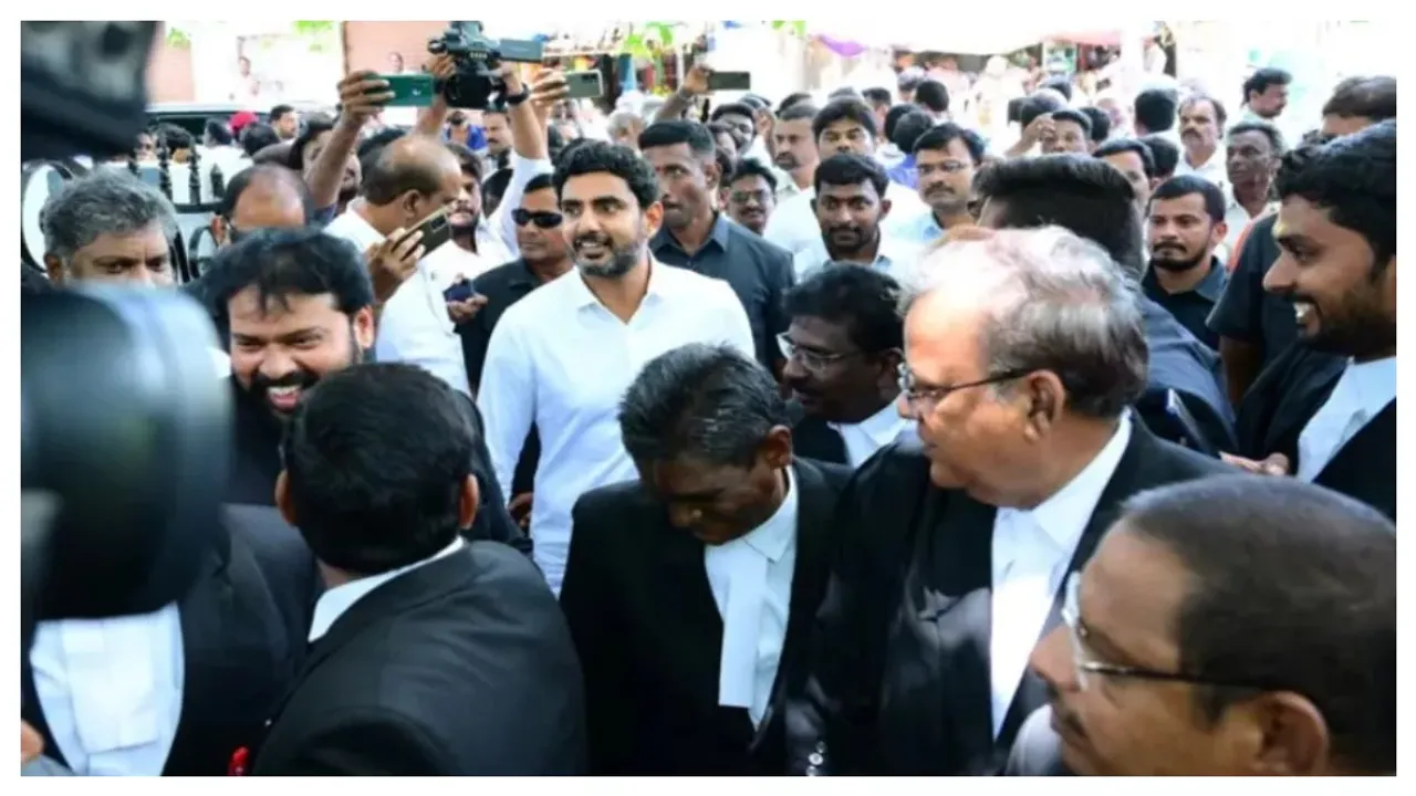 TDP Leader Nara Lokesh: మంగళగిరి కోర్టుకు నారా లోకేష్.. పాదయాత్రకి బ్రేక్