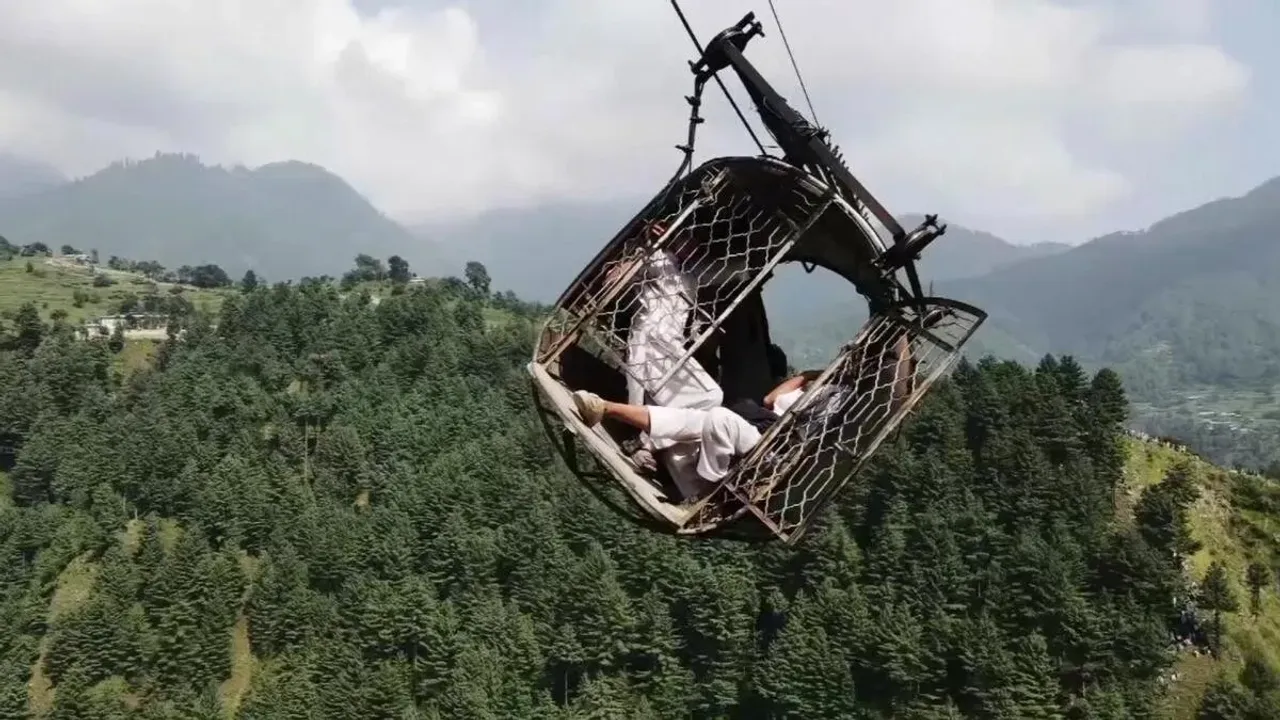 Pakistan Cable Car :  తెగిన కేబుల్ వైర్..గాల్లో ప్రాణాలు..!!