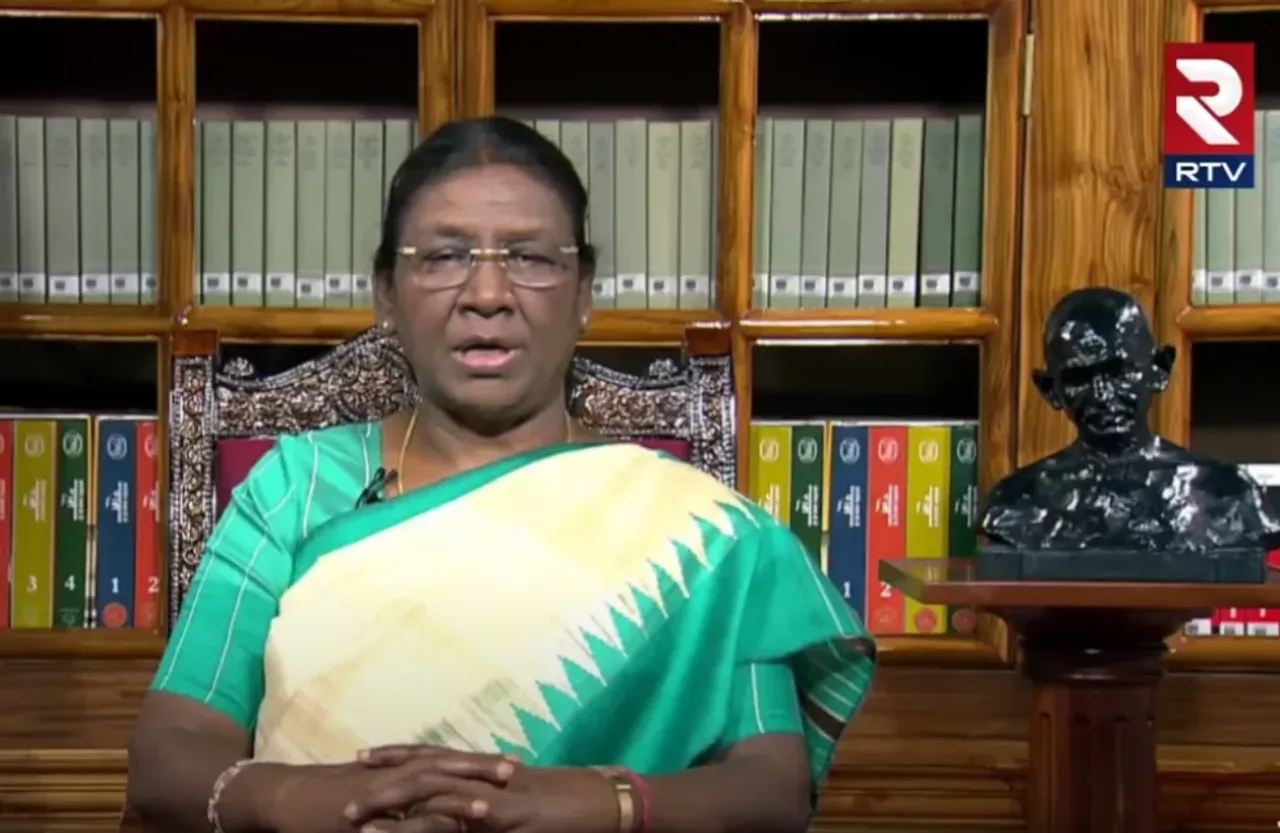 LIVE: జాతిని ఉద్దేశించి రాష్ట్రపతి ద్రౌపది ముర్ము ప్రసంగం