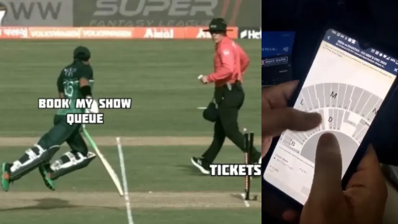 World cup: 'బుక్‌ మై షో' వాడి అడ్రెస్‌ చెప్పండి భయ్యా.. ఇదెక్కడి వెయిటింగ్‌ టైమ్‌ బాబోయ్!