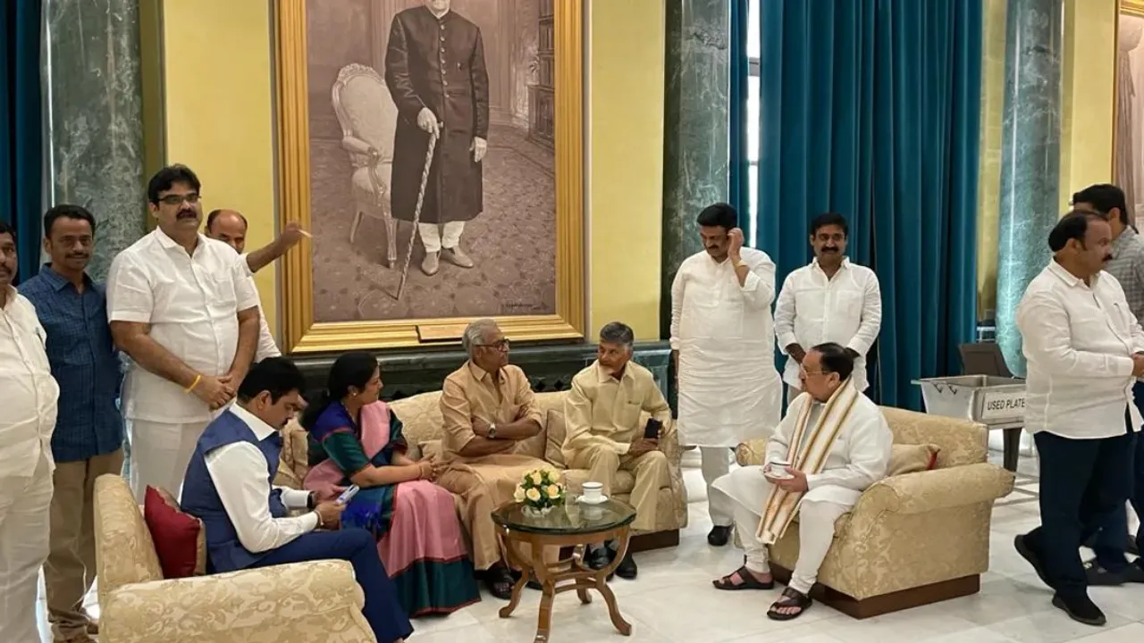 TDP BJP: ఢిల్లీలో నడ్డాతో చంద్రబాబు, పురంధేశ్వరి భేటీ.. ఏం మాట్లాడుకున్నారు?