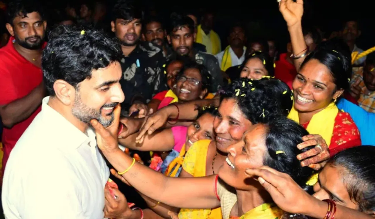 పాదయాత్రలో నారా లోకేశ్‌కు తప్పిన పెద్ద ప్రమాదం
