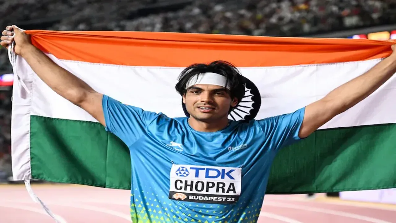 World Athletics Championships 2023 : గోల్డ్ మెడల్ సాధించిన తొలి భారతీయ అథ్లెట్‎గా నీరజ్ చోప్రా రికార్డ్..!!