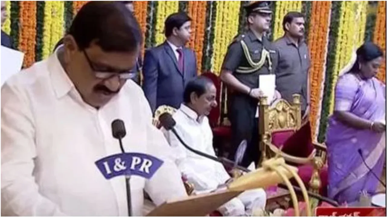 Patnam Mahender Reddy: మంత్రిగా పట్నం మహేందర్ రెడ్డి ప్రమాణస్వీకారం..రాజ్ భవన్ కెళ్లిన సీఎం కేసీఆర్!