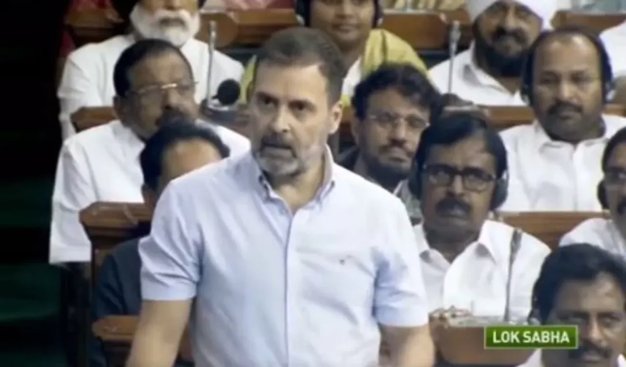 మణిపూర్ సాక్షిగా బీజేపీ భరతమాతను హత్య చేసింది : లోక్ సభలో రాహుల్