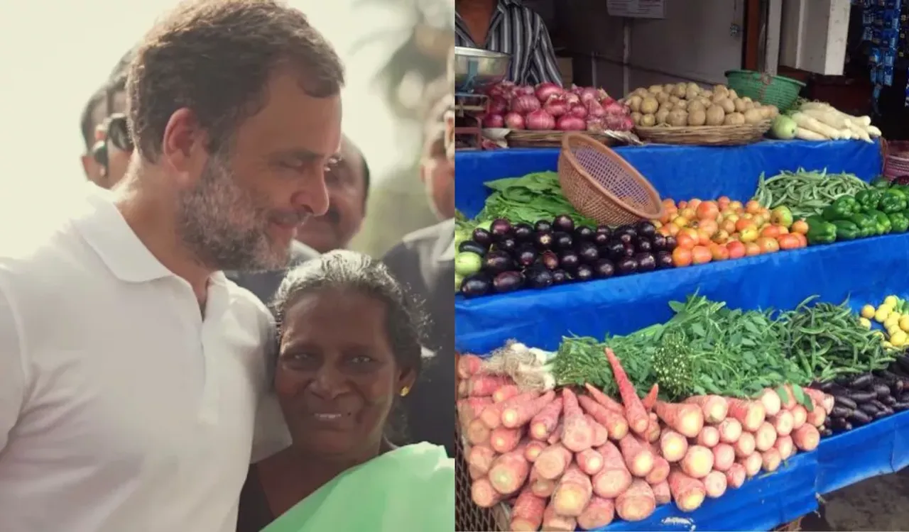 ఢిల్లీ కూరగాయల మార్కెట్‌లో రాహుల్ గాంధీ.. వీడియోలు వైరల్
