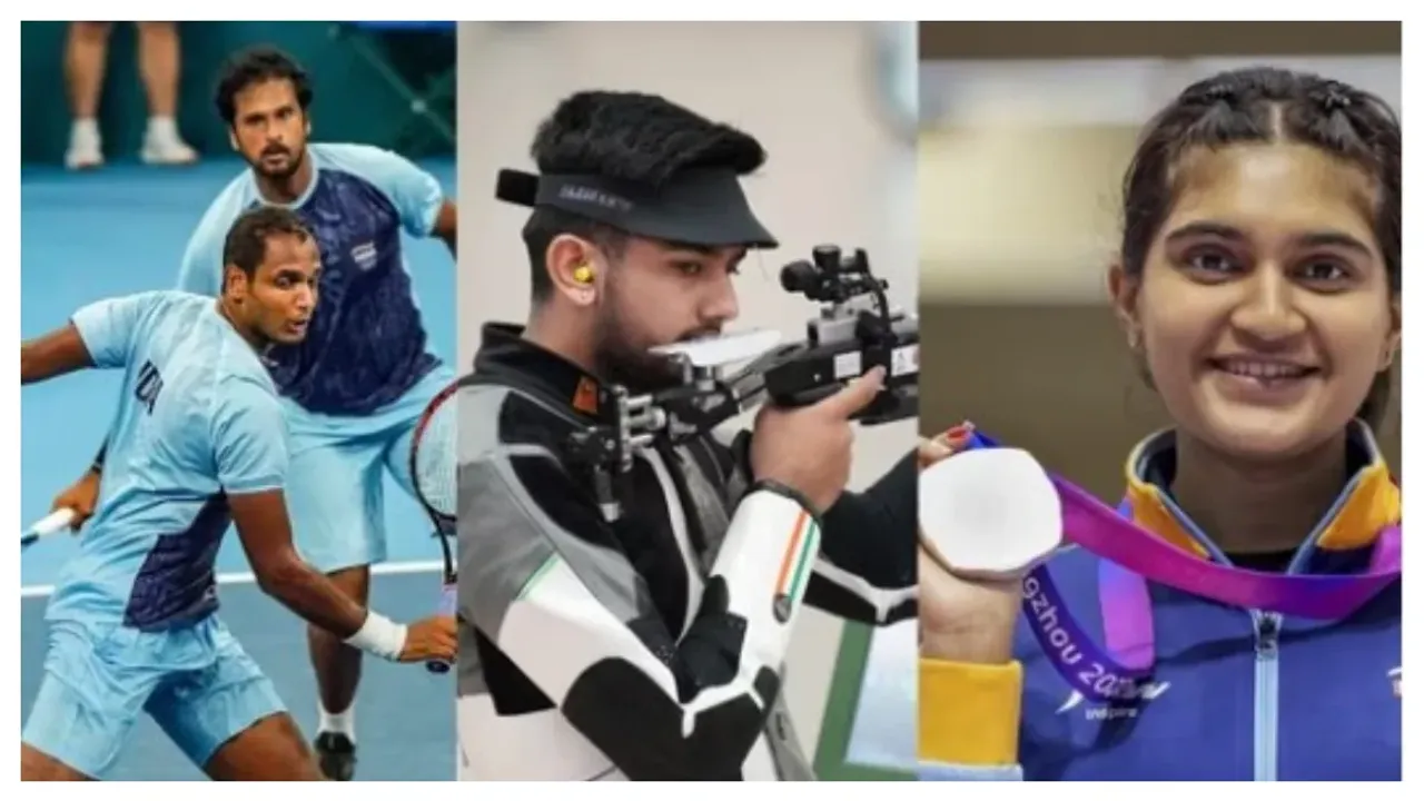 asian games: గన్నులు పేలుతున్నాయి...స్వర్ణాలు వస్తున్నాయ్
