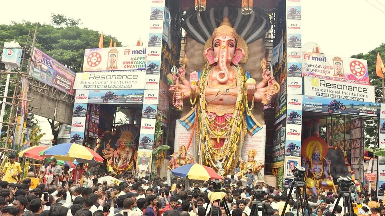 Khairatabad Ganesh: రేపు ఖైరతాబాద్ మహాగణపతి శోభాయాత్ర సాగేది ఎలాగంటే..?