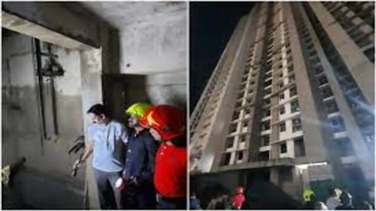 Thane lift collapses: థానేలో భారీ ప్రమాదం..కుప్పకూలిన లిఫ్ట్...ఆరుగురు కార్మికులు మృతి...!!