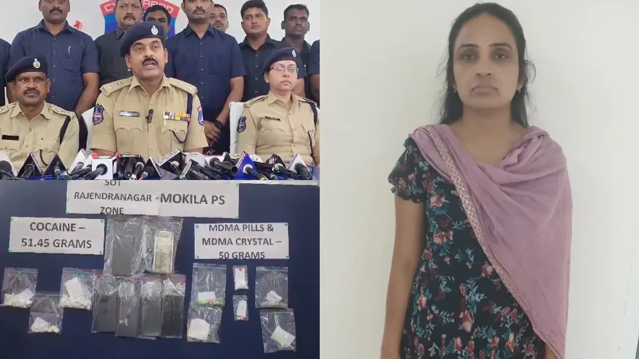 drugs: హైదరాబాద్‌లో డ్రగ్స్‌పై గట్టి నిఘా.. లేడి కిలాడి అనురాధ అరెస్ట్‌