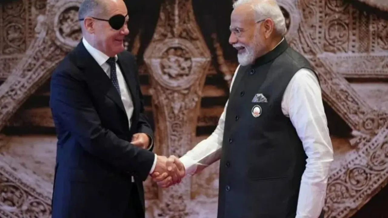 G20 Summit: కంటికి ఐ ప్యాచ్ తో జర్మనీ ఛాన్సలర్!