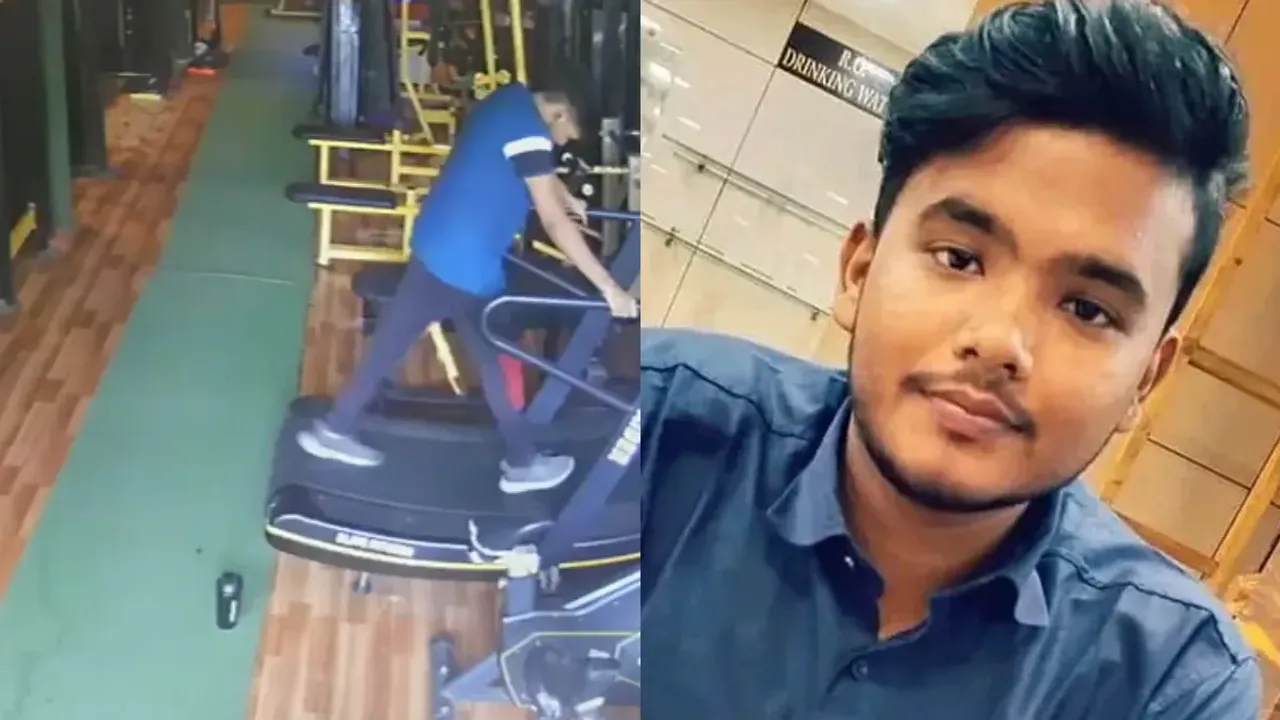 Shocking Video : జిమ్‌లో ట్రెడ్‌మిల్‌పై జాగింగ్ చేస్తూ గుండెపోటుతో ఓ వ్యక్తి మృతి..!!