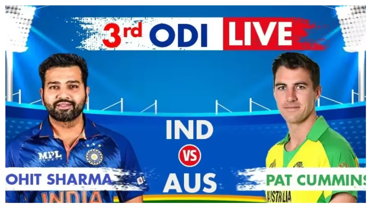  ind vs aus: భారత్-ఆస్ట్రేలియా మూడవ వన్డే...టాస్ గెలిచిన ఆస్ట్రేలియా