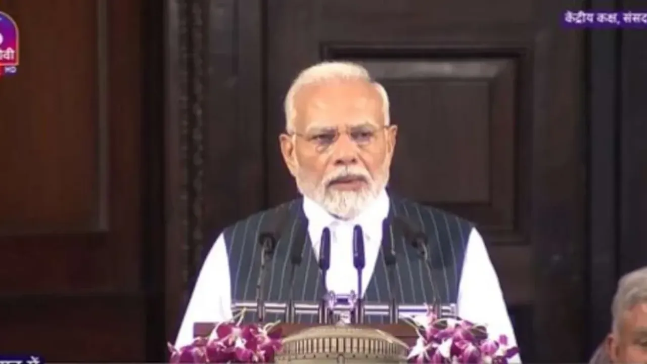 PM Modi : పాత పార్లమెంట్‎లో మోదీ చివరి ప్రసంగం..ముఖ్యమైన అంశాలు ఇవే..!!