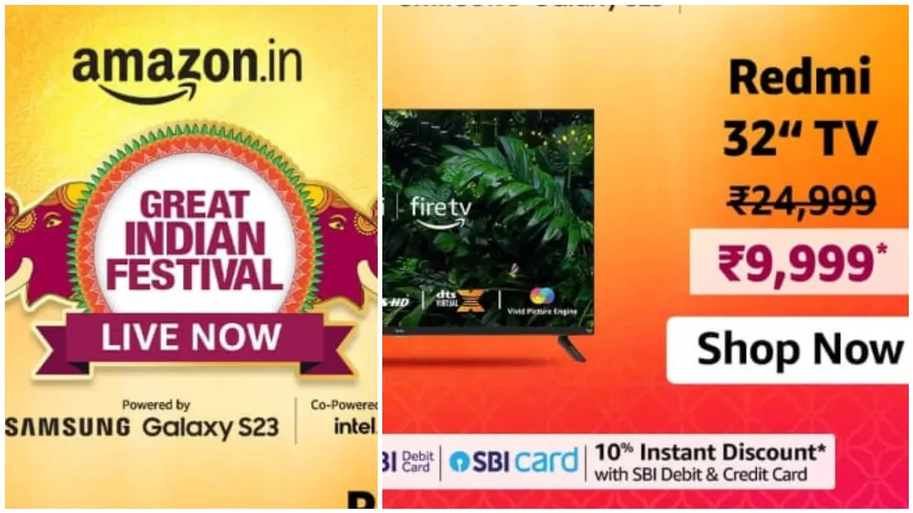 Amazon Great Indian Festival Sale: అమెజాన్లో ఆఫర్ల జాతర.. కేవలం 9 వేలకే రెడ్ మీ స్మార్ట్ టీవీ.. ఓ లుక్కేయండి!