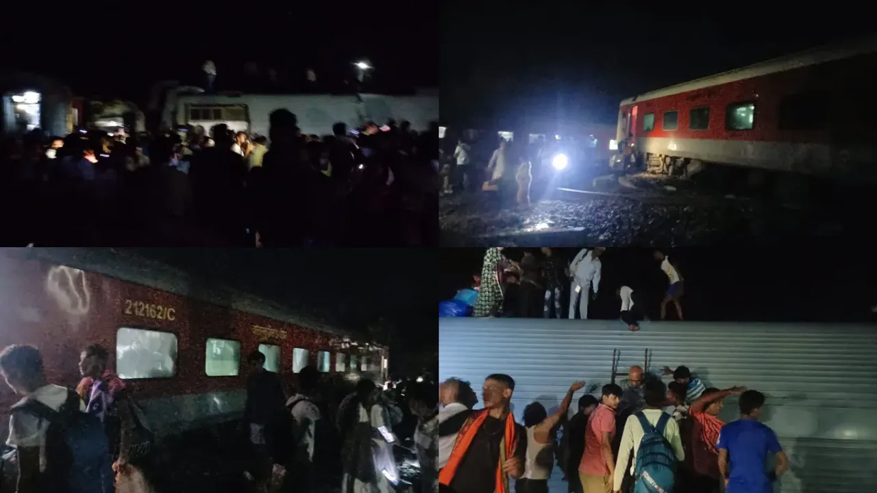 North East Express:  ఘోర రైలు ప్రమాదం, పట్టాలు తప్పిన నార్త్ ఈస్ట్ ఎక్స్‌ప్రెస్, 6గురు మృతి..పలువురికి తీవ్ర గాయాలు..!!