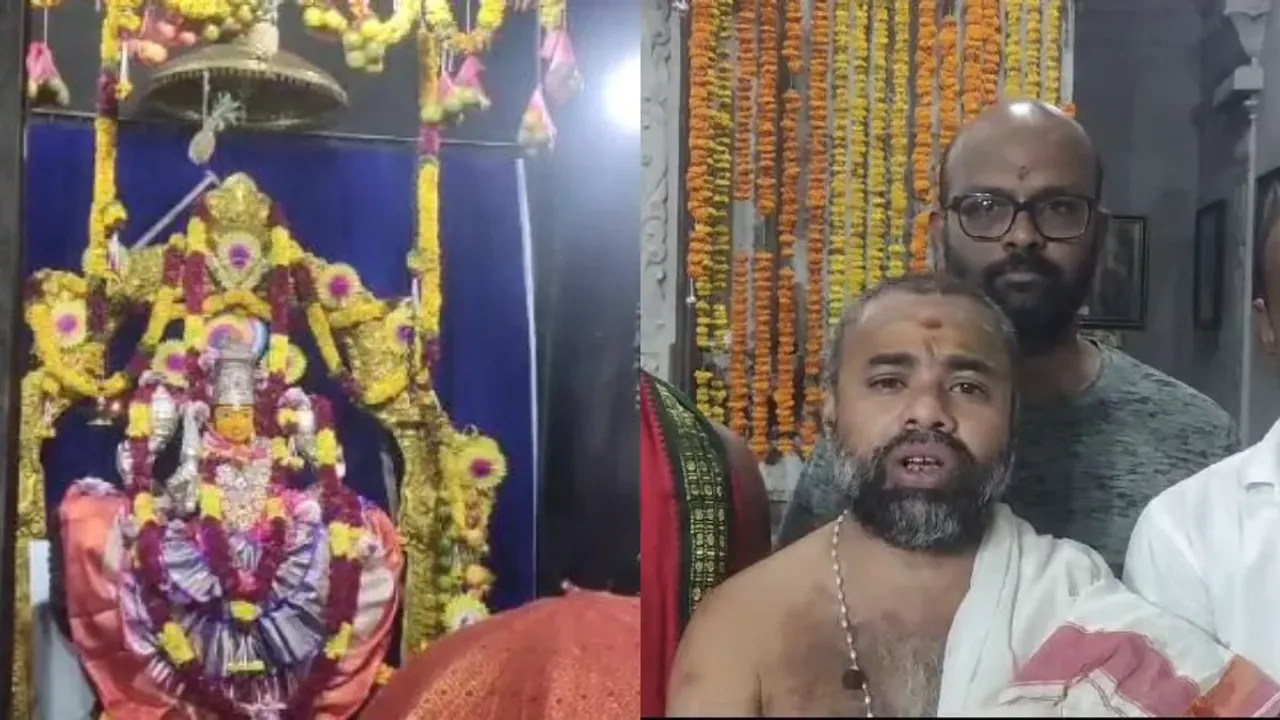 Mahankali Devi : చండికా అలంకారంలో గజ్వేల్ మహంకాళి అమ్మవారు... పోటెత్తిన భక్తజనం