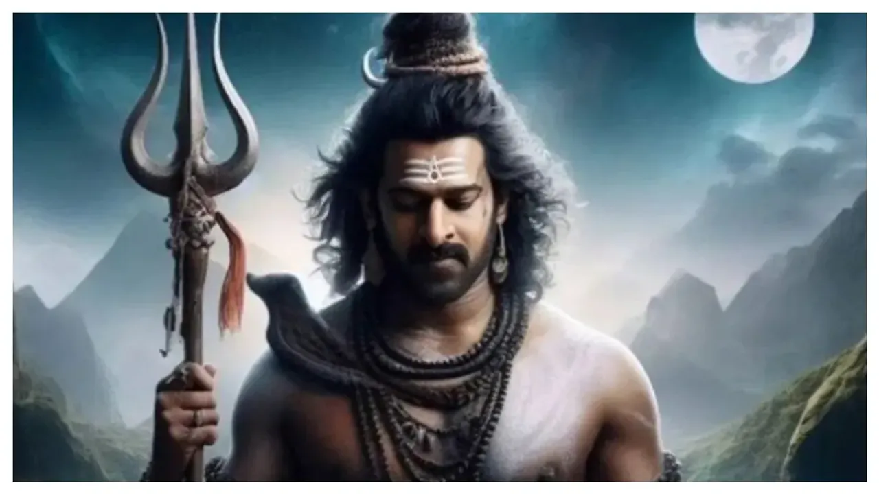 PRABHAS AS SIVA:శివుడి రూపంలో ప్రభాస్...సోషల్ మీడియాను షేక్ చేస్తున్న ఏఐ ఫోటోలు