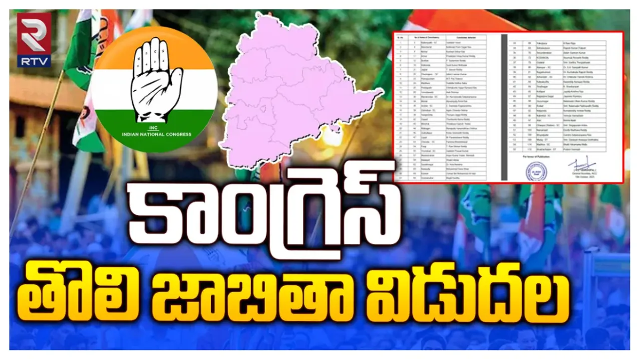 T-Congress First List: నాగంతో పాటు ఆ మాజీ మంత్రులకు కాంగ్రెస్ షాక్.. టికెట్ దక్కని కీలక నేతలు వీరే!