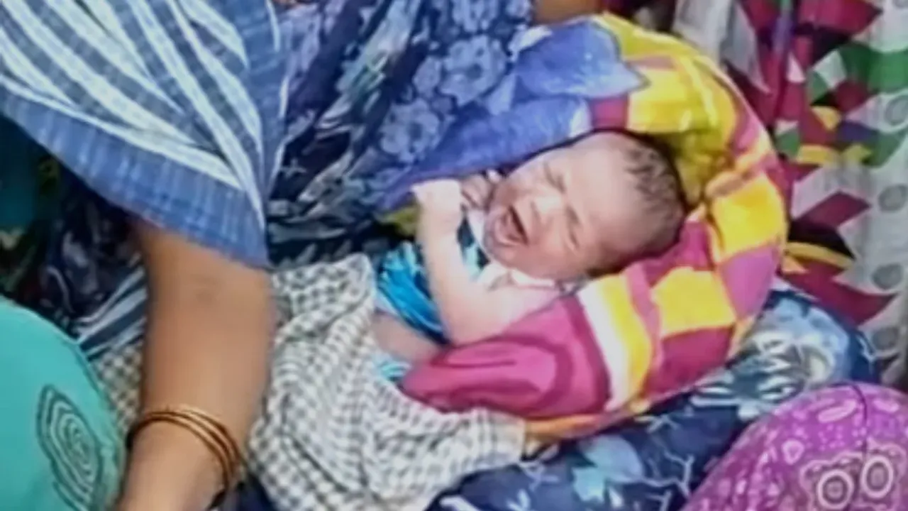 తల్లి కోసం గుక్కపట్టి ఏడుస్తున్న పసికందు..అసలు ఏం జరిగిందంటే..?