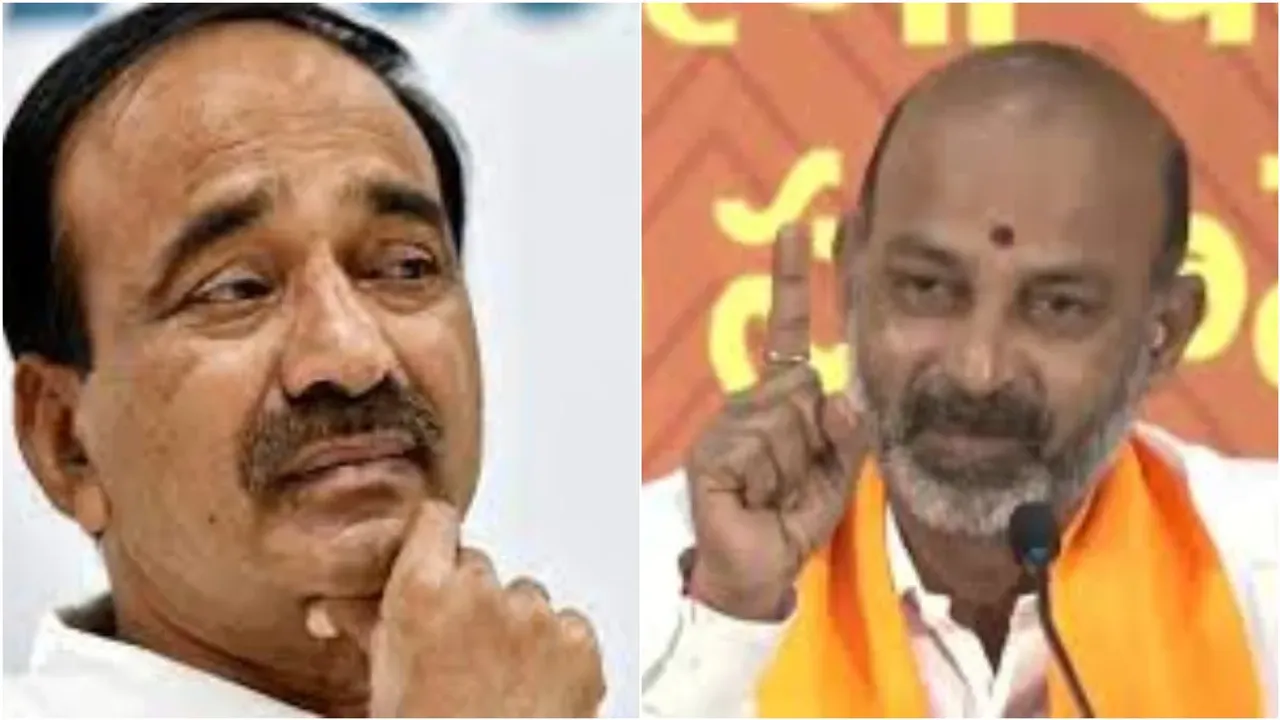 Bandi vs Etela: సీట్ల కోసం నేతల మధ్య ఆధిపత్య పోరు..తలపట్టుకున్న అధిష్టానం..!!