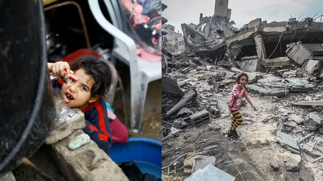 Israel Vs Palestine: పాపం పసివాళ్లు.. మంచినీళ్లు లేక చనిపోయే పరిస్థితులు..!