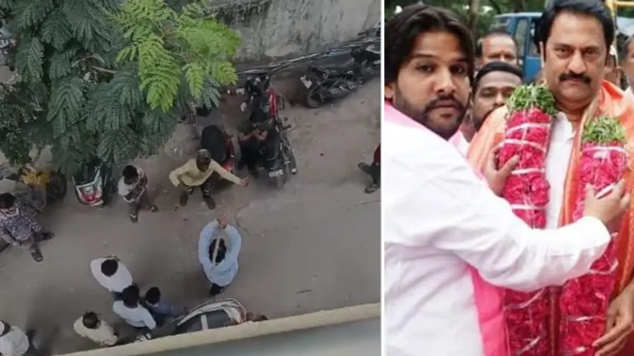 Hyderabad News: జూబ్లీహిల్స్ ఎమ్మెల్యే అనుచరుడి వీరంగం.. నడిరోడ్డుపై చిరువ్యాపారిని చితకబాదిన వైనం