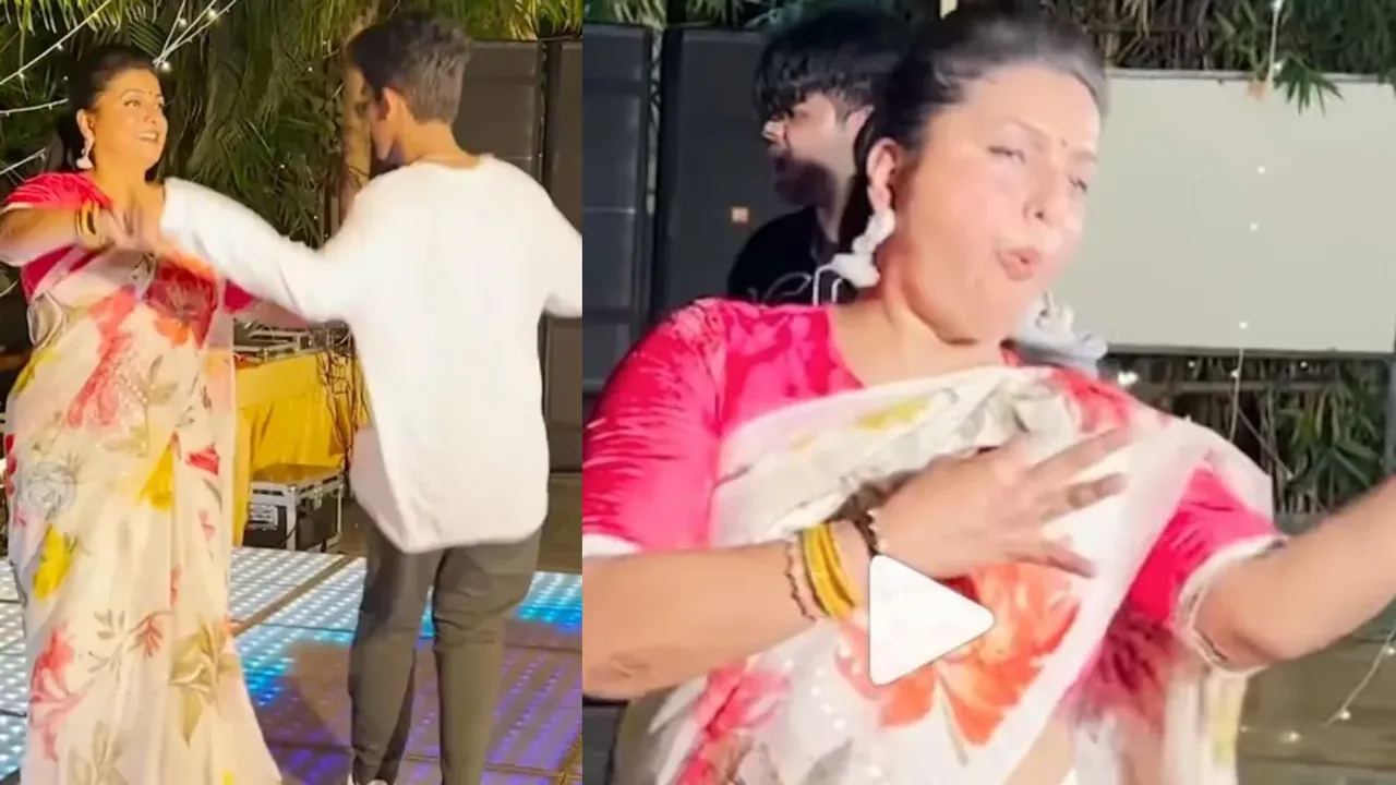 Roja Dance Video: డోంట్ స్టాప్ డ్యాన్సింగ్.. చిరంజీవి పాటకు రోజా దుమ్ములేపే డ్యాన్స్!