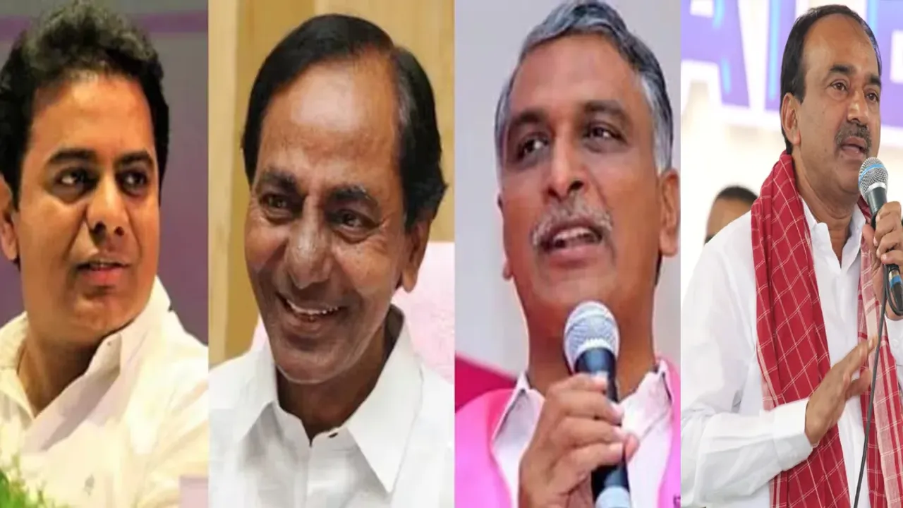 Telangana: ఈరోజే పొలిటికల్ స్టార్ల నామినేషన్.. కేసీఆర్‌, కేటీఆర్‌, హరీష్‌ రావు, ఈటల