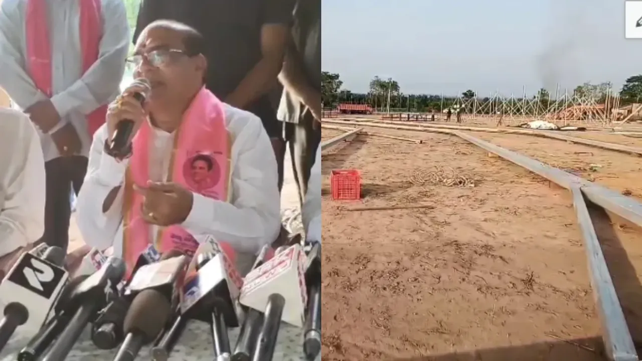 Telangana Election 2023: దమ్మపేటలో బీఆర్‌ఎస్‌ ధూంధాం..13న కేసీఆర్‌ భారీ సభ