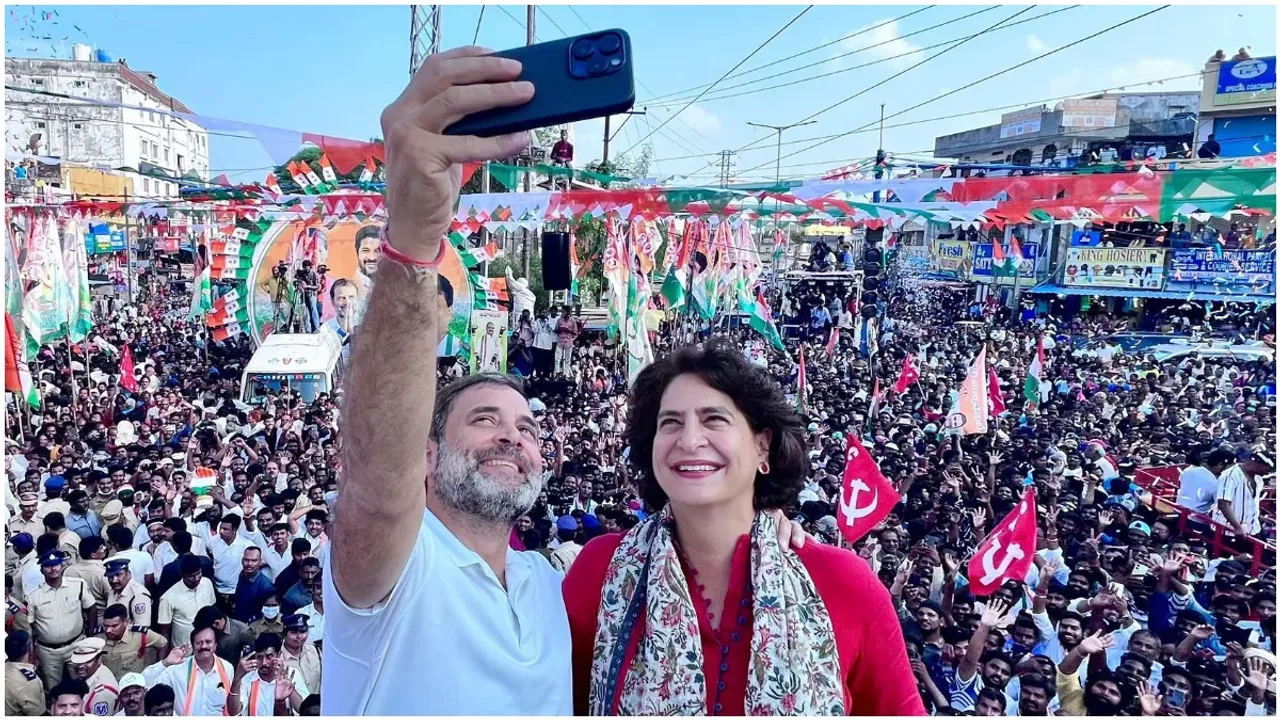 టార్గెట్ తెలంగాణ.. రాష్ట్రాన్ని చుట్టేసిన రాహుల్, ప్రియాంక!